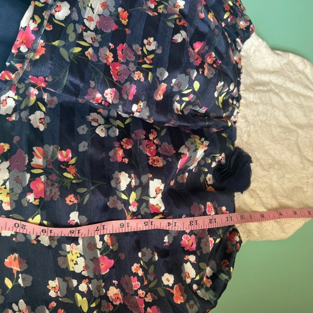 The‎ Children's Place Floral Dress - Lace Top and Bow